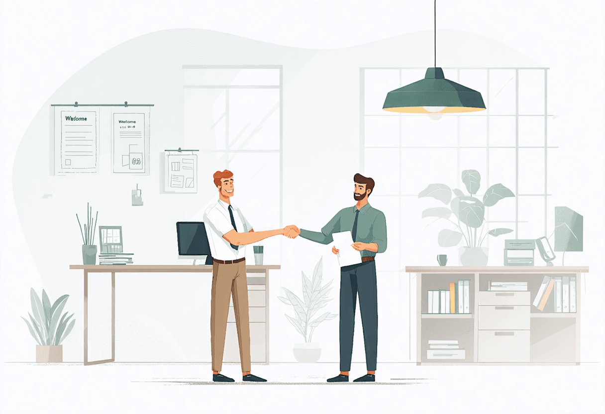 Contact illustratie